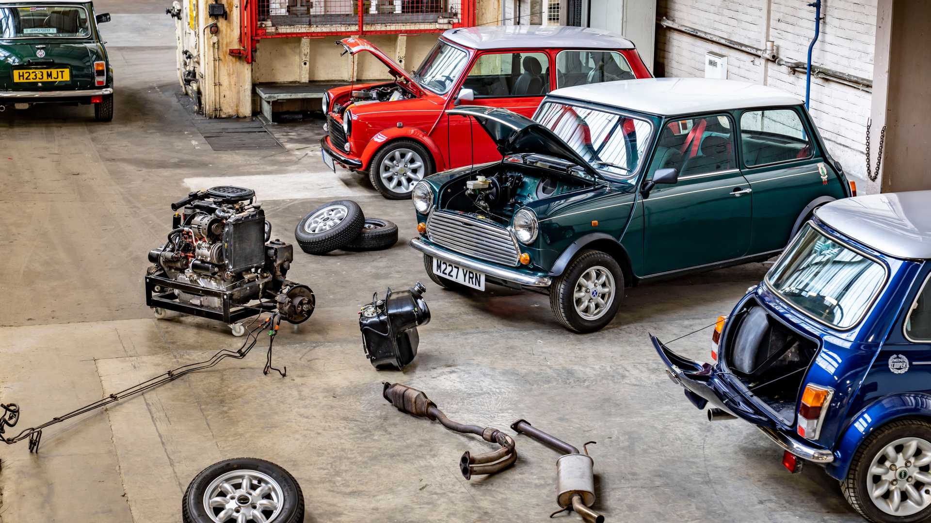 Classic Mini ถูกเปลี่ยนถ่ายหัวใจใหม่ให้กลายเป็นรถไฟฟ้ามีพลังถึง 120 แรงม้า